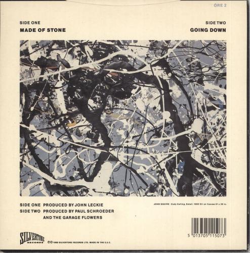 7” The Stone Roses Made Of Stone UKオリジナル The Stone Roses Made Of Stone - 2nd issue UK 7